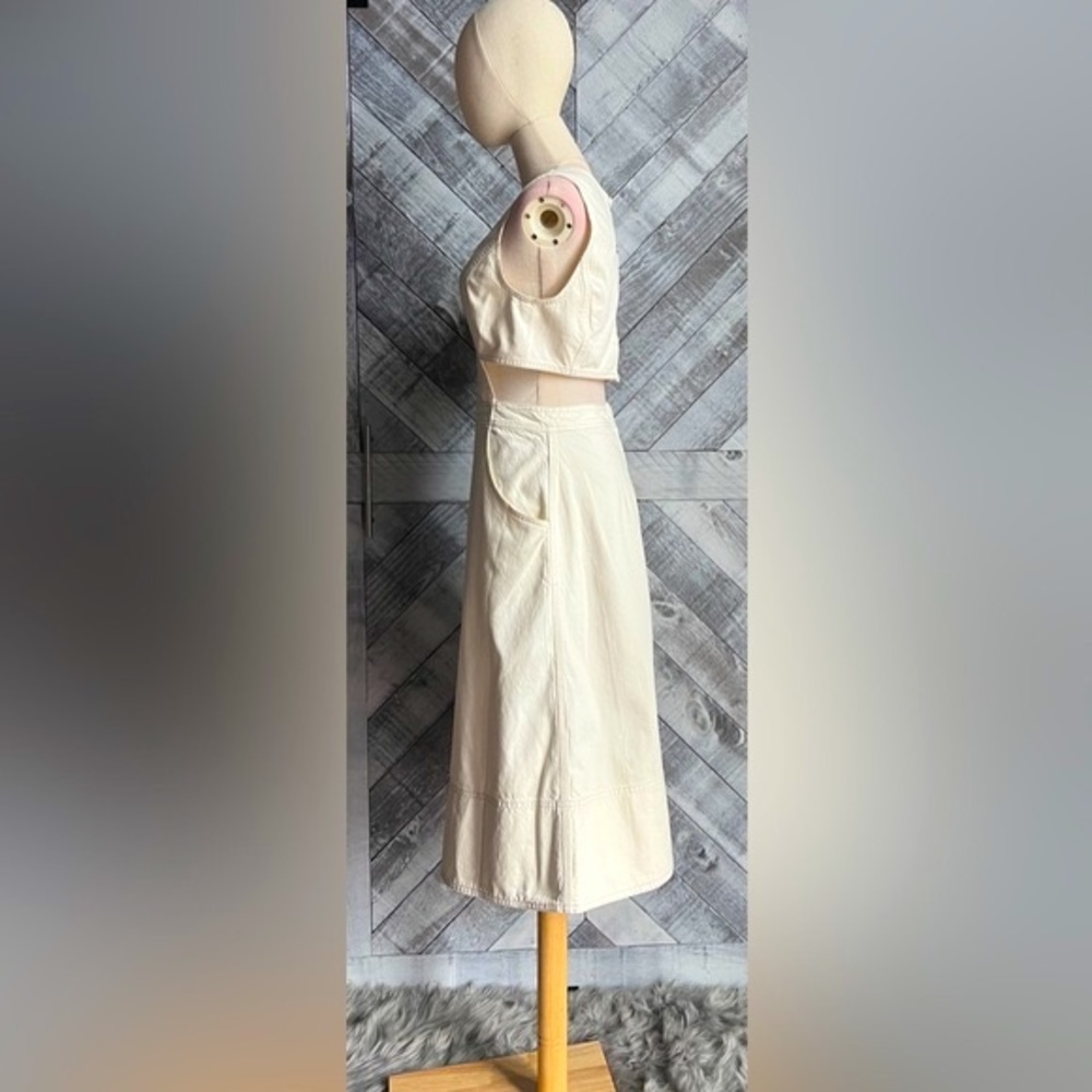 CURRENT/ELLIOTT NWT DENIM THE NIGHTFALL DRESS - - Picture 12 of 15